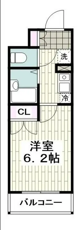 サウスィング上大岡 1階階 間取り