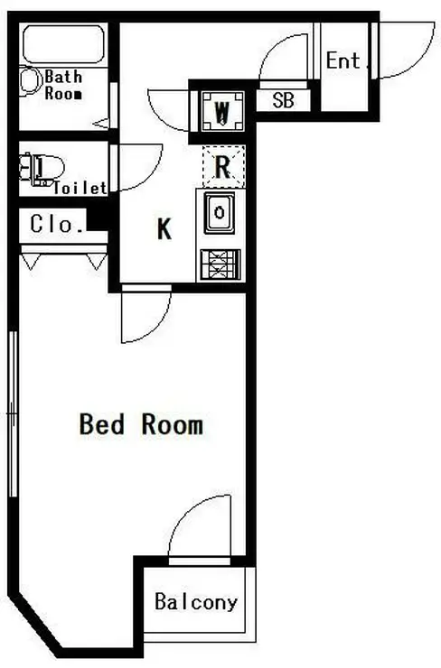 エテルノ板橋本町 4階階 間取り
