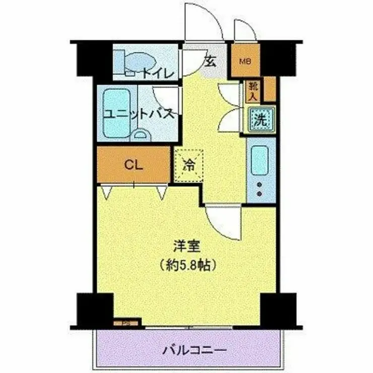 サンパティオ文京千石 1階階 間取り