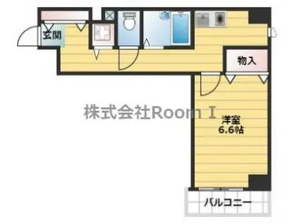 コモグランツ(1K/5階)の間取り写真