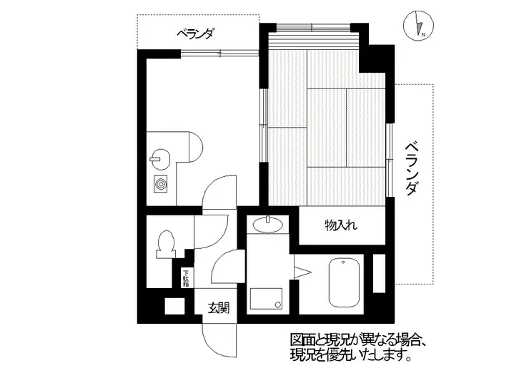 ユニコーン高津 3階階 間取り
