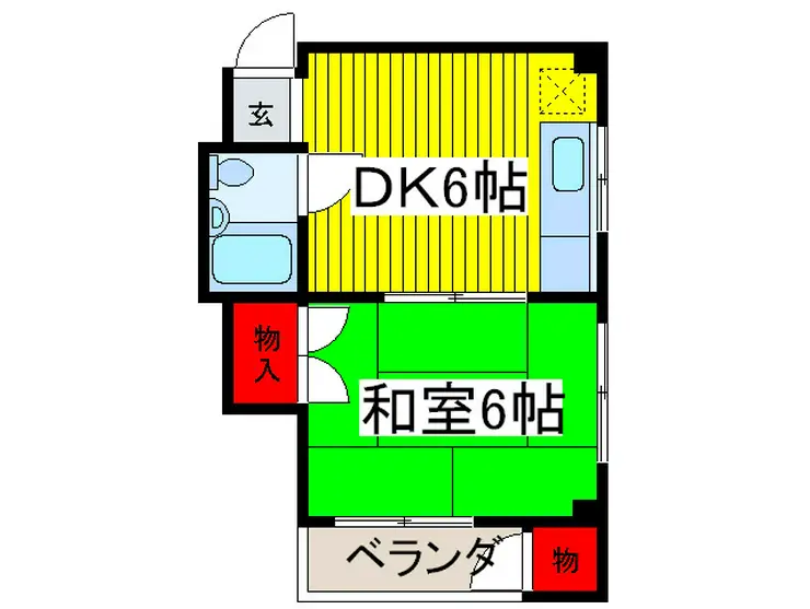 伊藤ビル 5階階 間取り