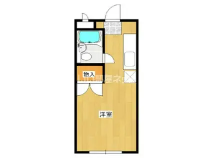 メゾン藍(ワンルーム/2階)の間取り写真