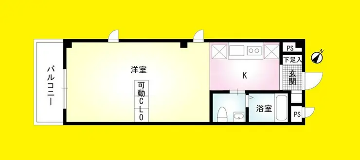 トキワビル 3階階 間取り
