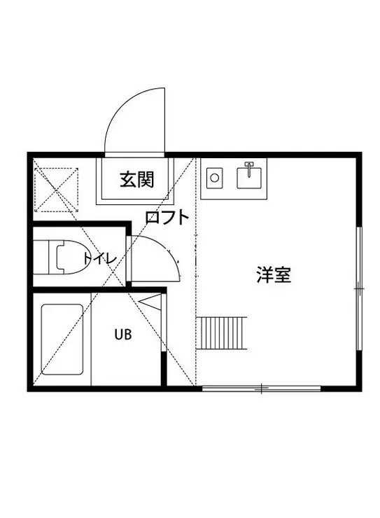 エナコート尻手 2階階 間取り
