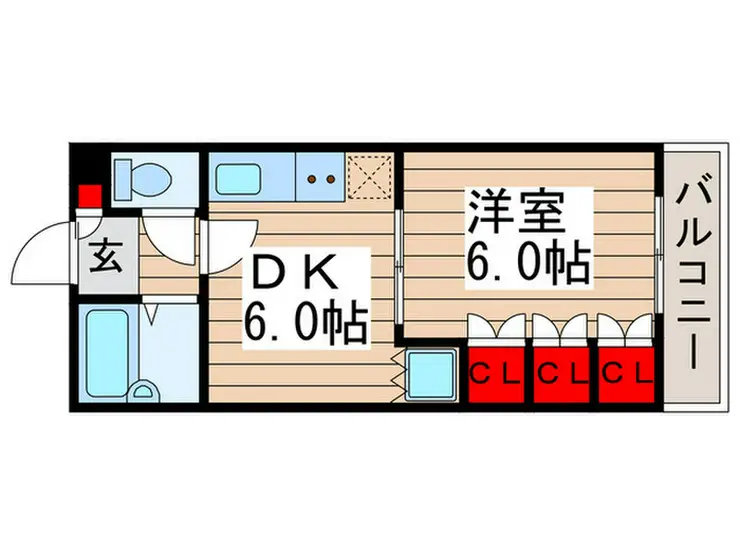ミヤビマンション 3階階 間取り