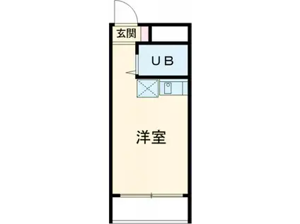 コート今里I(ワンルーム/7階)の間取り写真