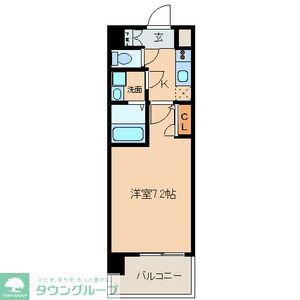 UURコート名古屋名駅(1K/11階)の間取り写真