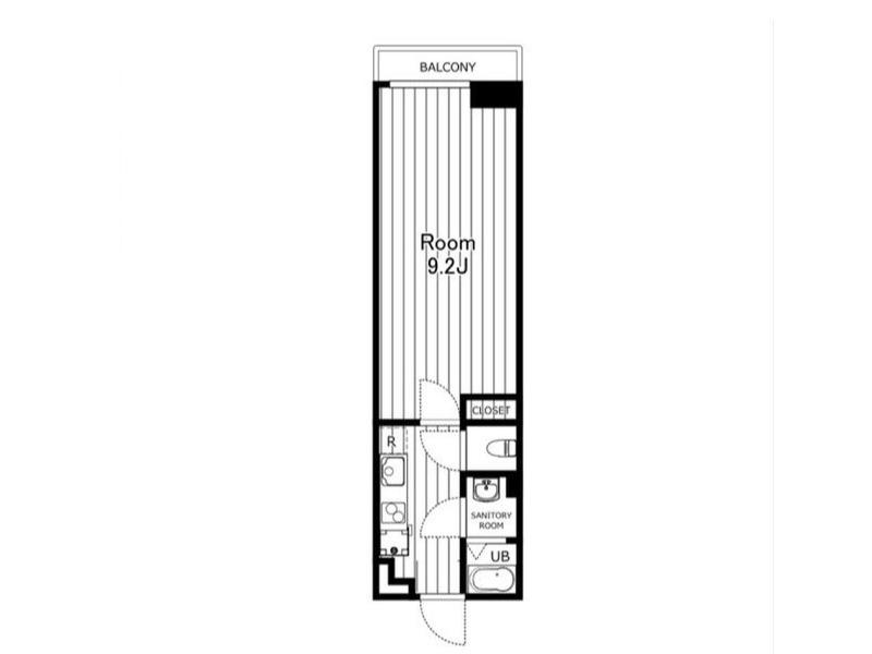 TOMS HOUSE IMAZATO(1K/1階)の間取り写真