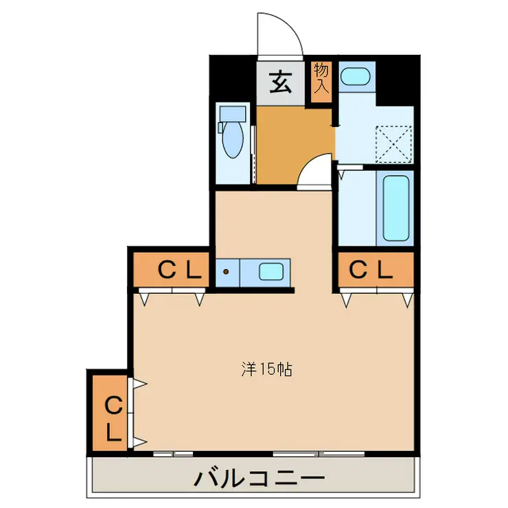 South450 9階階 間取り