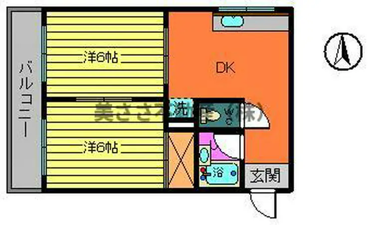 ホーエイハイム 1階階 間取り