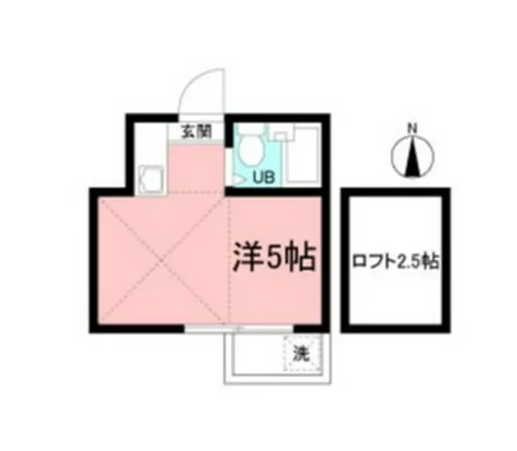 寿町アパート 2階階 間取り