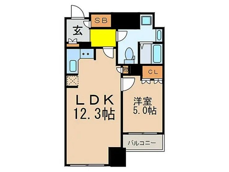 パークコート神宮前 8階階 間取り