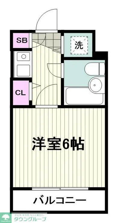 ステラコート横浜白楽 7階階 間取り