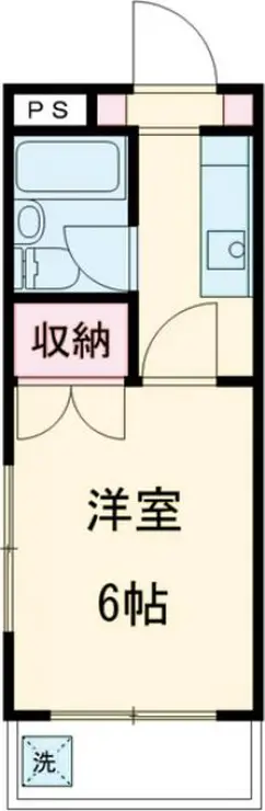 第一井上ビル 3階階 間取り