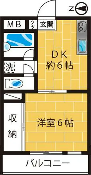 シティライフ第6天神前 3階階 間取り