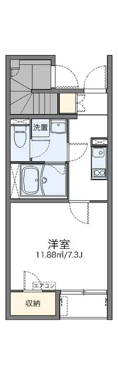 レオネクストスリィ 1階階 間取り
