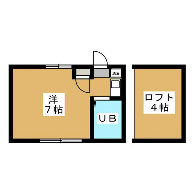 コートウィングス東館 1階階 間取り