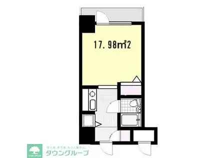 QUEENS ACADEMIA(1K/4階)の間取り写真