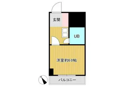 メゾン西荻(1K/8階)の間取り写真