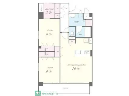 並木様マンション工事(2SLDK/2階)の間取り写真