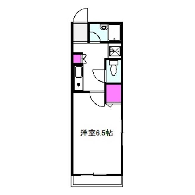 グリーンプラザ城東(1K/3階)の間取り写真