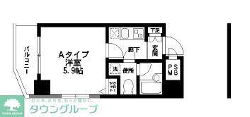 HF練馬レジデンス(1K/3階)の間取り写真
