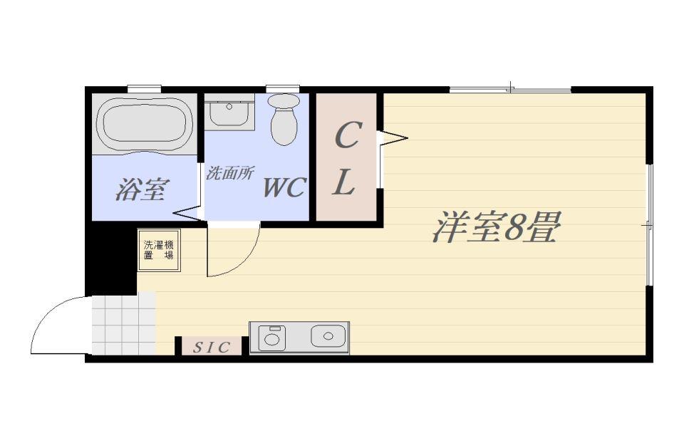 エミネンス壱番館(ワンルーム/3階)の間取り写真