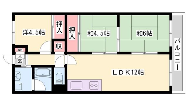 サンハイツ土山明石市二見町西二見