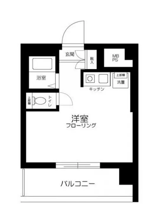 ヴェラハイツ鶴見 6階階 間取り