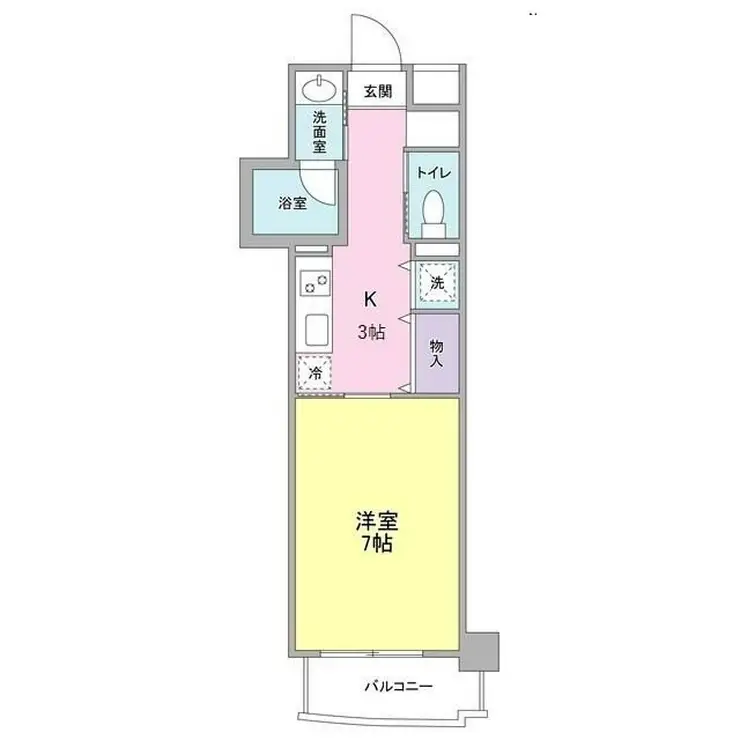 PREVER 2階階 間取り