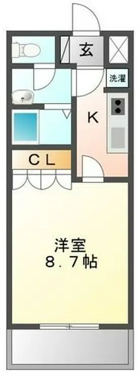 BRILLAR 1階階 間取り