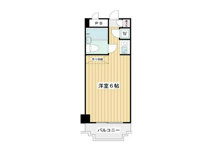 シラギクハイツ 4階階 間取り