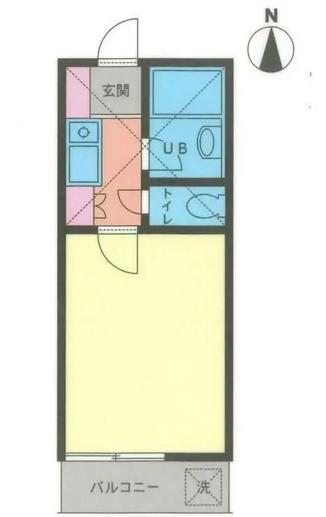 シエスタオーチュー 2階階 間取り