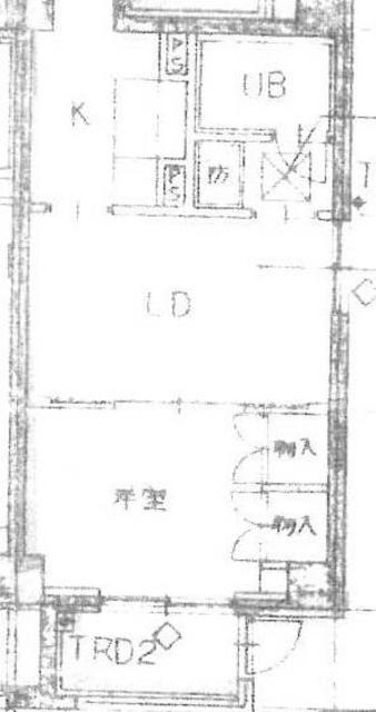 JLBグランエクリュ後楽園(1LDK/2階)の間取り写真