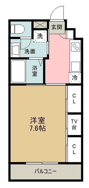 リブリ・保谷II(1K/2階)の間取り写真