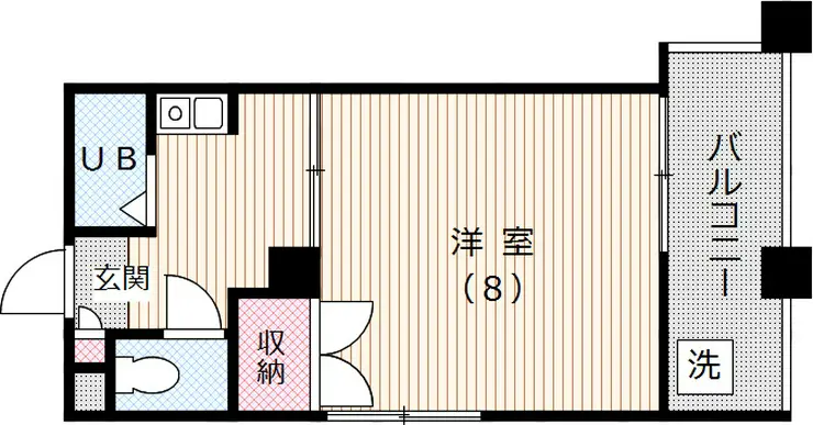 サンシティ春日 3階階 間取り