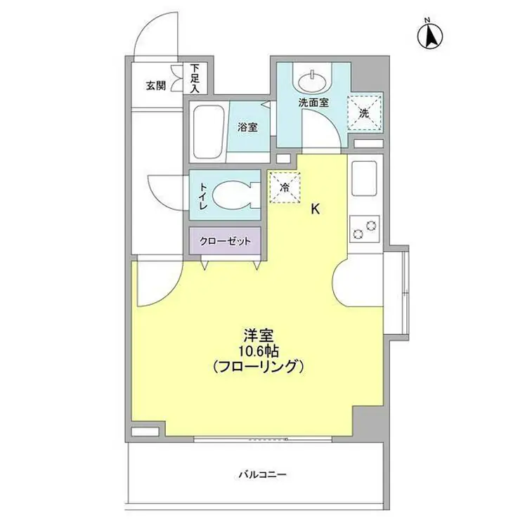 リバーレ秋葉原 13階階 間取り