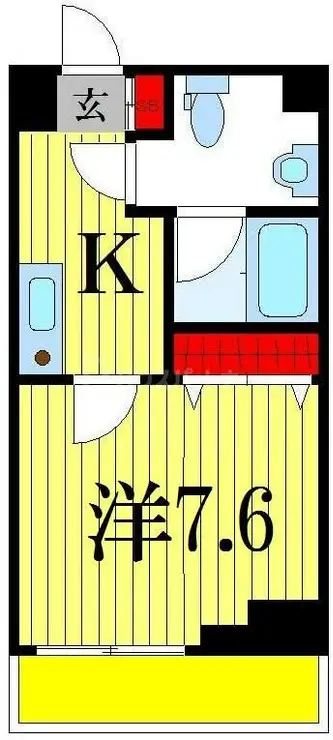 ASCENT Y 津田沼 5階階 間取り
