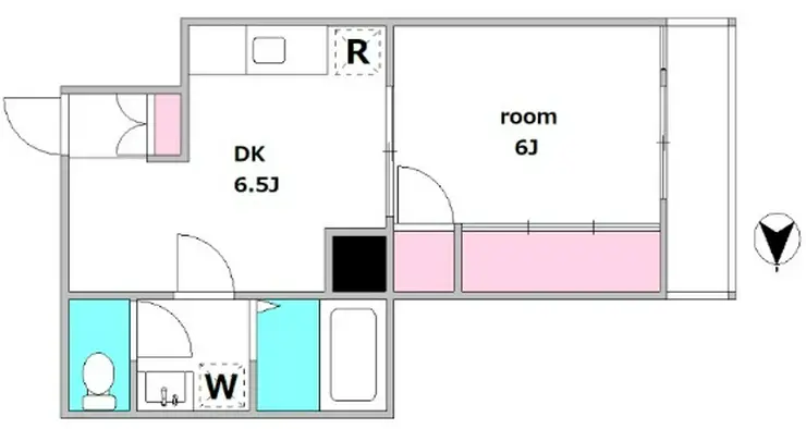 レジデンスヤマ西葛西 4階階 間取り