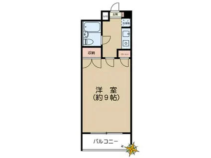 イルヴィラージュ3・3・5(1K/2階)の間取り写真