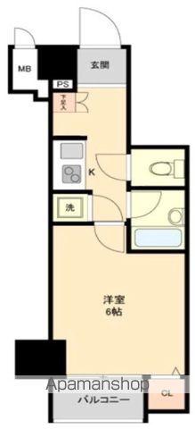 ステージファースト本駒込II(1K/4階)の間取り写真