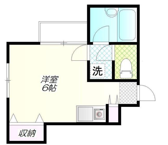 COMY.S(1K/2階)の間取り写真