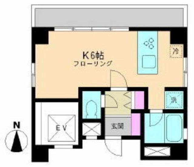 プレイス橋本(ワンルーム/3階)の間取り写真