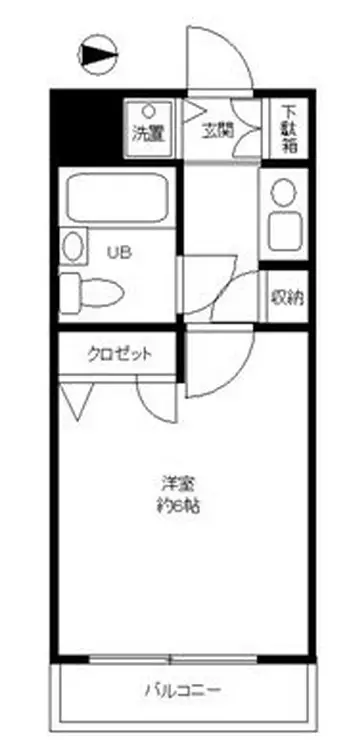 ウィンベルソロ世田谷赤堤 2階階 間取り