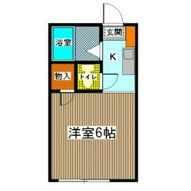 ロックウェル大久保 2階階 間取り