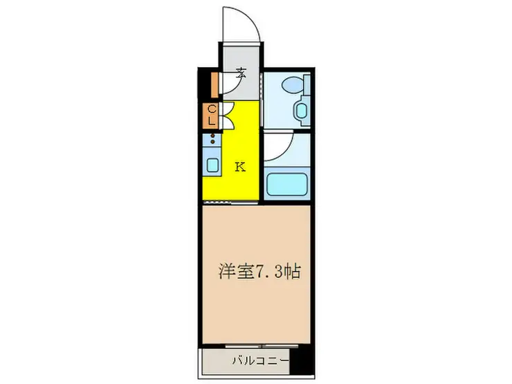メインステージパーク大山 3階階 間取り