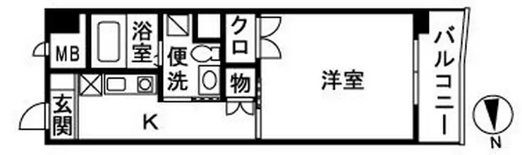 ブレクレール湘南 3階階 間取り
