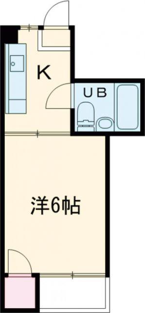 メゾン北斗(1K/3階)の間取り写真