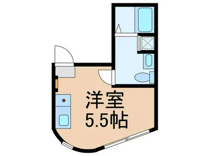 フローム駒込(ワンルーム/3階)の間取り写真